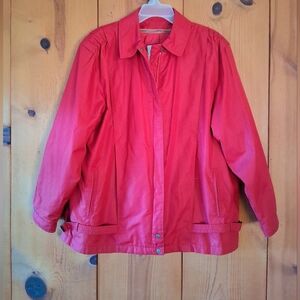 Vintage London Fog Zippered Jacket With Removable Thermal Lining